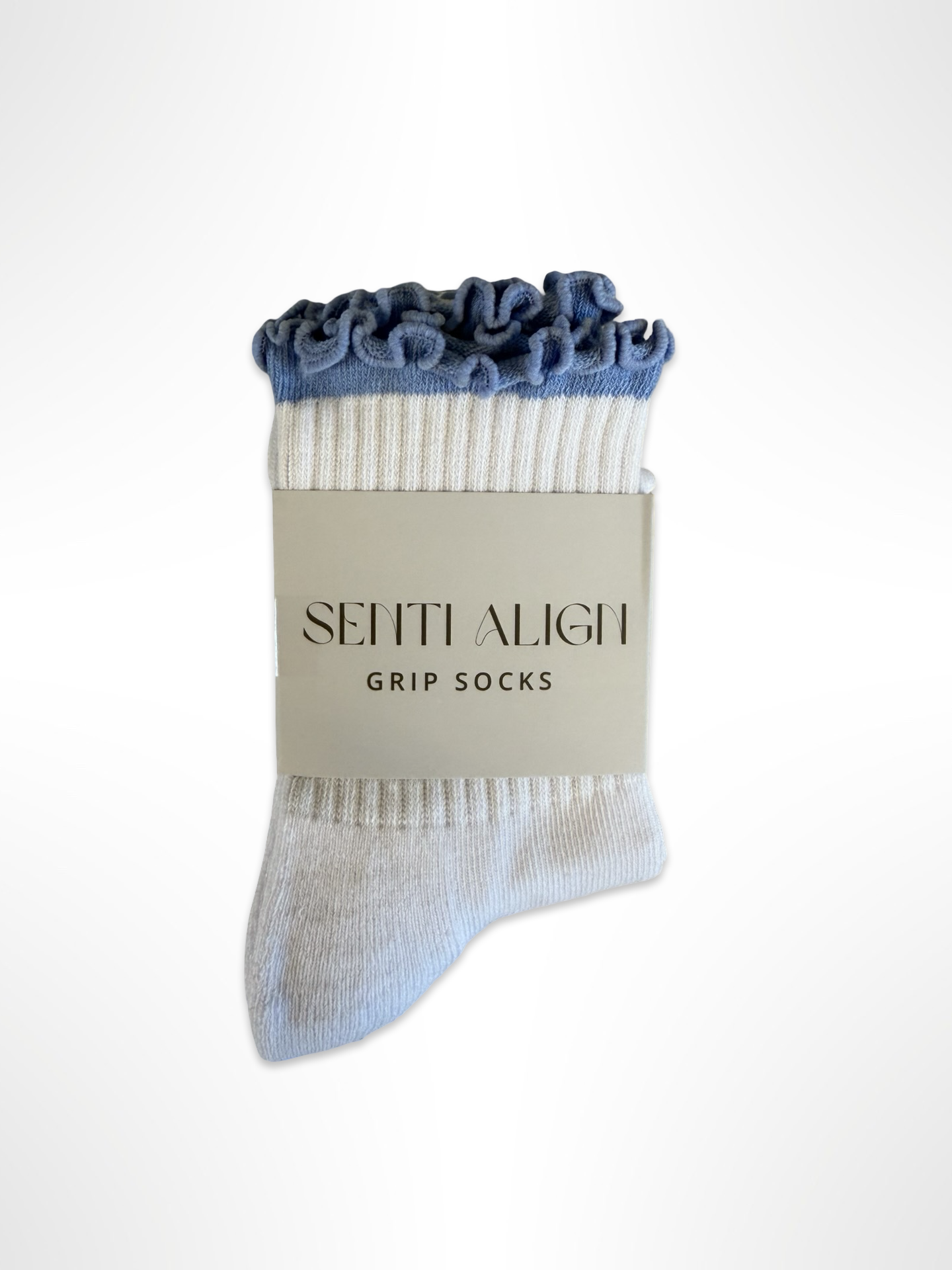 Luxury Pilates Socks - Baby Blue