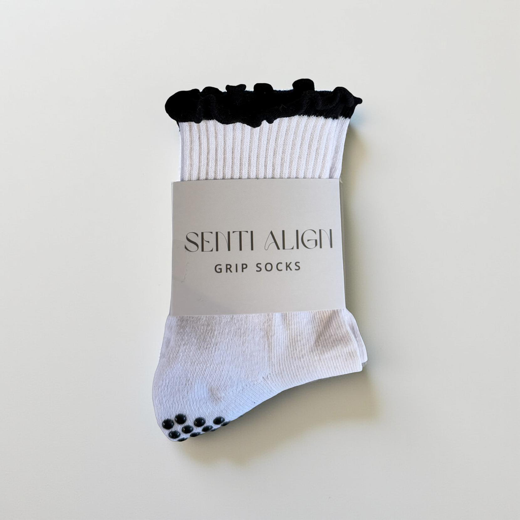 Luxury Pilates Socks - Black