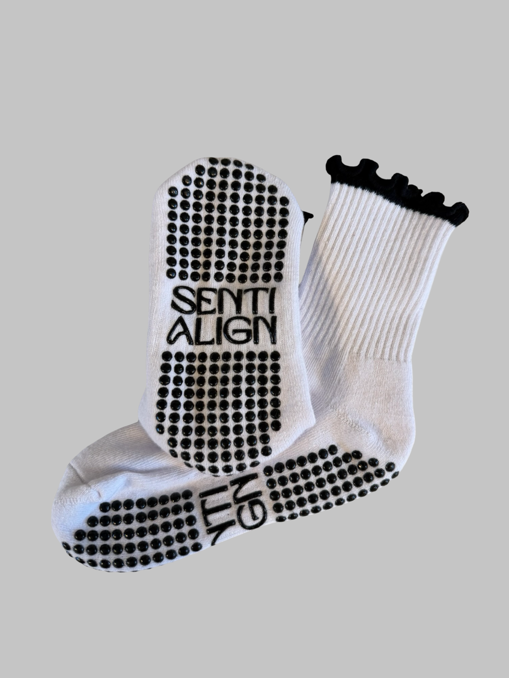 Luxury Pilates Socks - Black