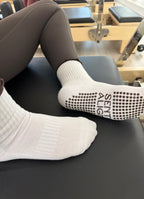 Luxury Pilates Socks - Brown